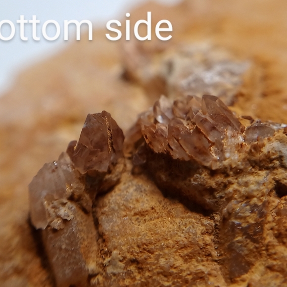 Golden Healer Quartz Cluster with Red Phantoms - Picture 8 of 9